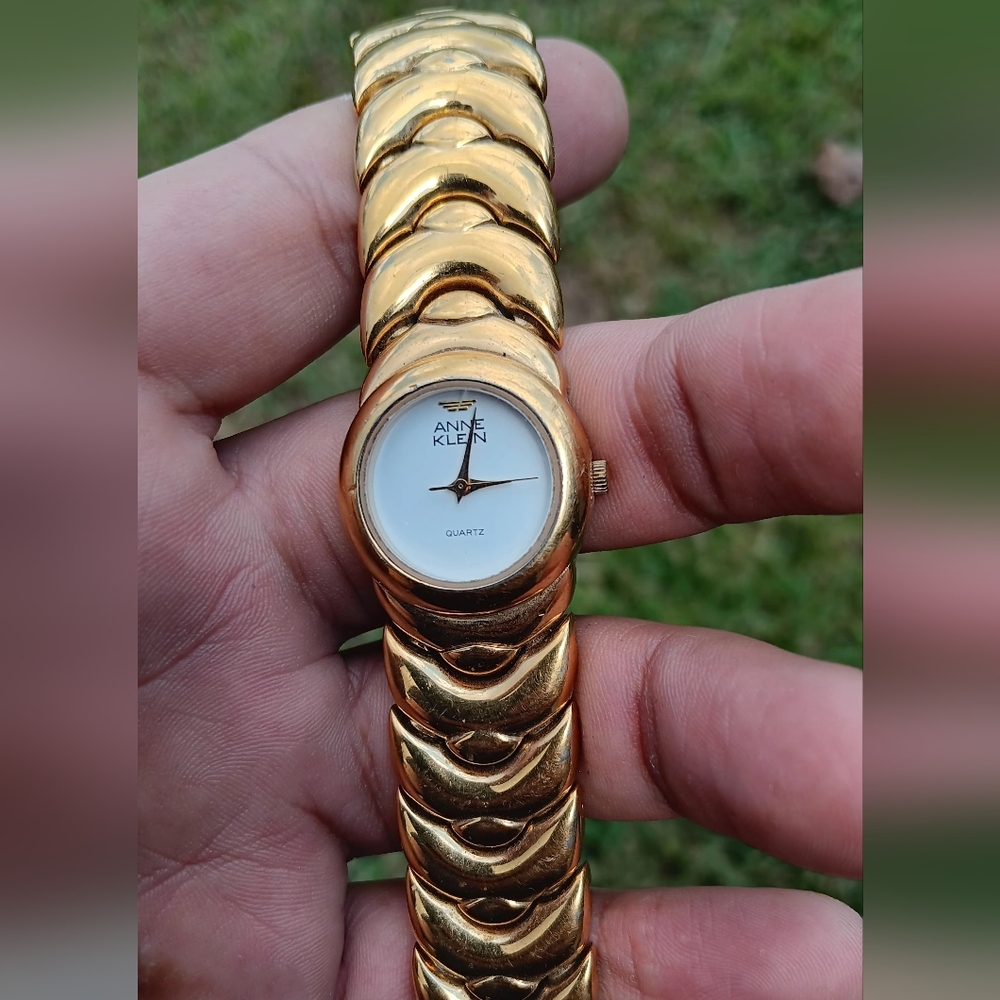 Anne Klein Gold Tone Watch